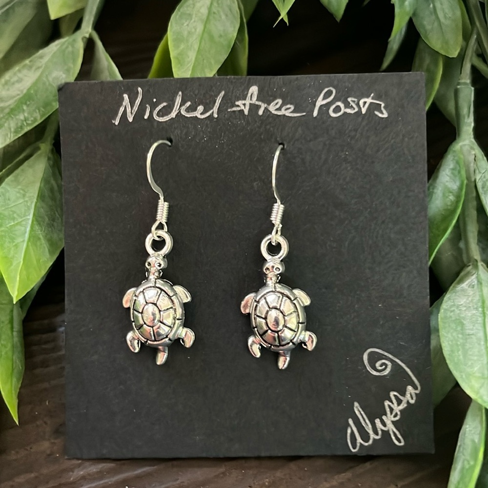 Handmaid’s sea turtle earrings